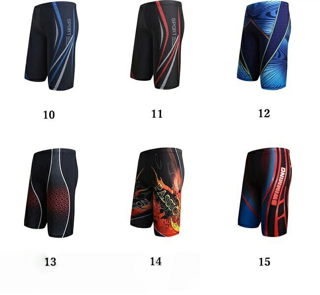 メンズ 水着 ハーフパンツ 半ズボン サーフパンツ 水泳パンツ スイミングパンツ 海パン 五分丈 トランクス スイムパンツ 男性 ビーチウェア