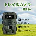 防犯カメラ トレイルカメラ PR700 HDカメラ 小型 屋外 屋内 録画カメラ 防水 防塵 1080p対応 赤外線LED 動体検知 人感センサー 夜間対応 高画質 家族 両親 贈り物 大人気商品 秋 春 お歳暮 プレゼント