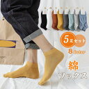 【数量限定!10%OFFクーポン利用で1,791円】【5足組】ソックス 靴下 白 メンズ 5足セット メンズソックス メンズ靴下 ビジネスソックス くつ下 夏 無地 綿 薄型 蒸れない ムレない コットン シンプル おしゃれ プレゼント プチギフト 柔らかい 滑らか 着替え 履き替え お得