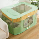 ペットケージ 折りたたみ ペット用テント サークル 室内屋外 ペットケージ 猫用 犬用 大空間 犬用ケージ 子猫子犬 いちご ペットハウス 折畳 小型犬 中型犬...