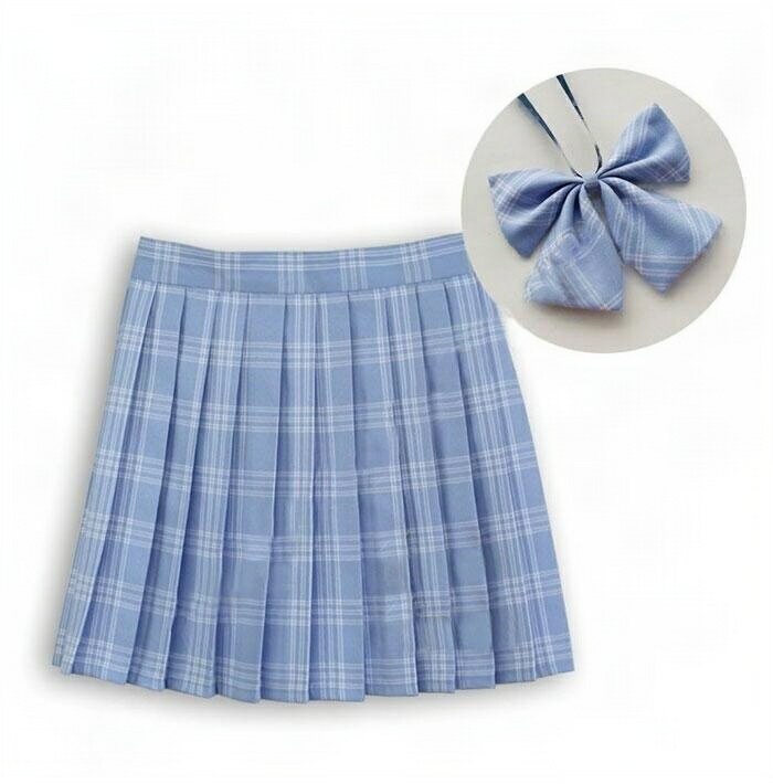 【期間限定2880→2680】【楽天1位連続受賞★大好評★】制服 学生制服スカート 15タイプ チェック柄プリーツスカート(スクール・制服)　蝶結び付き 女子高生スカート レディース 高校生 お受験 結婚式 発表会 ジュニア フォーマル 送料無料