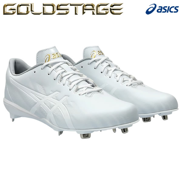 Spike - アシックス（asics） 1123A052 金具スパイク GOLDSTAGE MA 3 WIDE ゴールドステージ 高校野球対応 軽量 ワイドモデル 野球