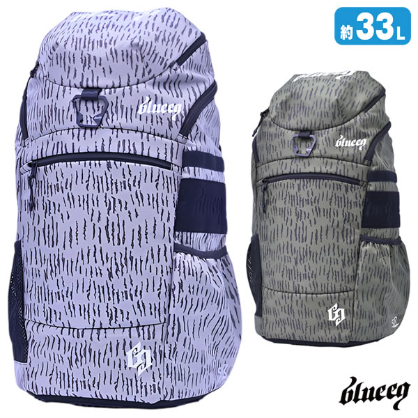 乐天商城 - 【即日発送可】blueeq（ブルイク） BQB00054 5R BP CLUB YOUTH WOLF 33 高機能バックパック 33リットル ウルフ柄 リサイクル生地使用 環境配慮型バッグ