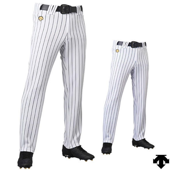 豊富なプロ採用実績から生まれた設計。軽量・ストレッチ・耐久性に優れ、腰まわりの細部の設計に至るまで運動性を追及したアイテム。 ■カラー Sホワイト×ブラック（SWBK） Sホワイト×ネイビー（SWNV） ■サイズ S、M、L、O、XO、XA ■素材 ポリエステル100% ■原産国 ベトナム ●ストライプ幅：23mm、線の太さ：2mm ●足かけゴム仕様（ブラック） ●プロの球団採用実績から培った設計 豊富なプロ野球採用実績からデータ集積した部位別のサイズ設計。 ●ストレッチ性 ストレッチ性を追求した編地設計・加工糸を採用。守備・走塁・打撃と野球の幅広いシーンの動きに対応。 ●耐久性 デサントの厳しい耐久基準をクリアした生地を採用。スライディングやダイビングキャッチなどアグレッシブなプレーに対応。 ●腰まわりの機能性 パフォーマンスを発揮するために重要な腰まわりには、動きを妨げない傾斜ベルトループと50mmのマーベルトを採用。 【注意事項】 ●ご注文確定後のお客様都合によるキャンセル・返品・交換はお受けできません。 ●ご注文内容に不備がある場合、キャンセルや発送延期となる可能性があります。 ●パソコン・スマホなどのディスプレイ環境によって、商品の色味が実物と異なって見える場合があります。 【在庫について】 この商品は［取り寄せ商品］です。定期的に在庫情報を更新していますが、ご注文のタイミングによりメーカー在庫切れとなる場合があります。 メーカー希望小売価格はメーカーカタログに基づいて掲載しています