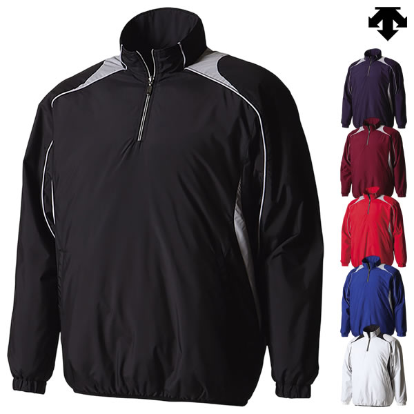 DESCENTE - デサント（DESCENTE） STD-425B 長袖プルオーバーコート 身頃中綿入り 立衿仕様 グラウンドコート 野球 2025SS