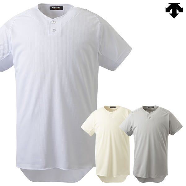 デサント（DESCENTE） STD-82TA 試合用ユニフォームシャツ レギュラーシルエット ハーフボタンシャツ 野球 2025SS