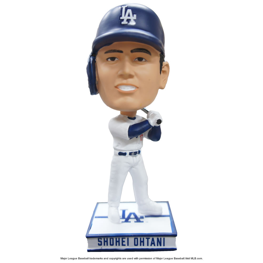 【即日発送可】SHOHEI OHTANI LOS ANGELES DODGERS 4.5インチ ボブルヘッド ホーム 大谷翔平選手 FOCO社製 Square Base Bighead Bobblehead