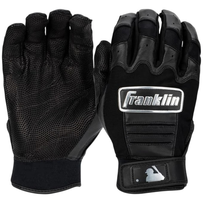 ��¨��ȯ���ġۡ�᡼�����б���ե�󥯥���Franklin�� 20590 �Хåƥ��󥰼��� ξ���� CFX PRO BATTING GLOVES �֥�å� MLB �Хåƥ��󥰥������� ���