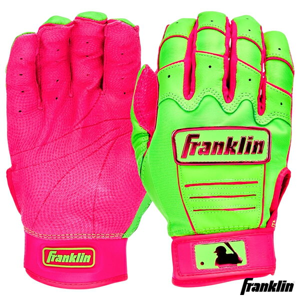 Rakuten - 【即日発送可】＜メール便対応＞フランクリン（Franklin） 20886 バッティング手袋 両手用 CFX PRO BATTING GLOVES WATERMELON バッティンググローブ MLB 野球