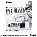 yyΉz[֑ΉtNiFranklinj 23475C2 v~A ACubN MLB PREMIUM COLORED EYE BLACK 싅pi