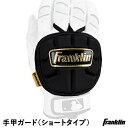 フランクリン（Franklin） 23565C1 手甲ガード ショートタイプ 左右兼用 PRT PROTECTIVE HAND GUARD LT- ADULT 野球用品