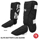 備品 【あす楽対応】G-FORM　エリート バッターズレッグガード　BLACK　ELITE BATTER'S LEG GUARD　ELG0175010L　ELG0175010R　フットガード　野球用品　Gフォーム