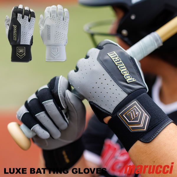 marucci MBGLUXE バッティング手袋 両手用 LUXE BATTING GLOVES バッティンググローブ マルチ マルーチ マルッチ 20%OFF 野球