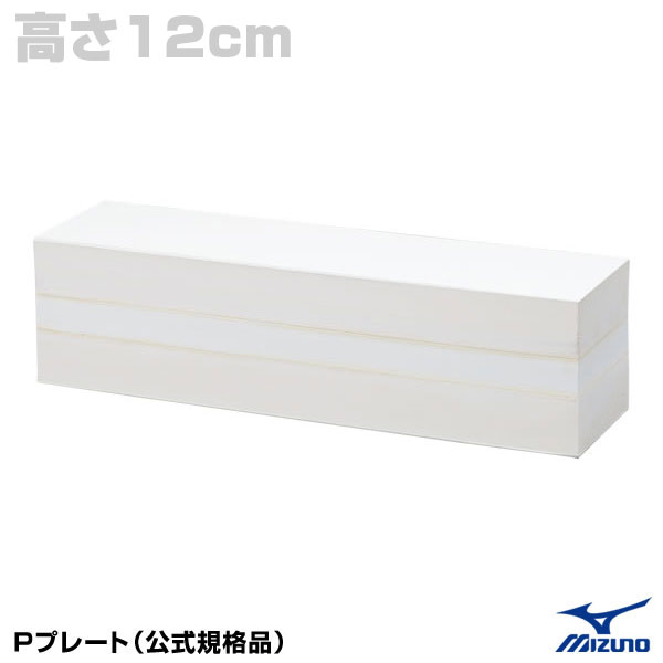 ミズノ（MIZUNO） 16JAP14700 Pプレート 高さ12cm 公式規格品 プロ仕様 両面使用可 10%OFF 野球用品 2023SS 1