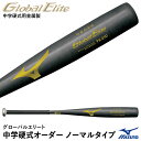 <受注生産>ミズノ(MIZUNO) 2TH29700 中学硬式用金属製オーダーバット ノーマルタイプ グローバルエリート 中学硬式オーダー 15%OFF 野球