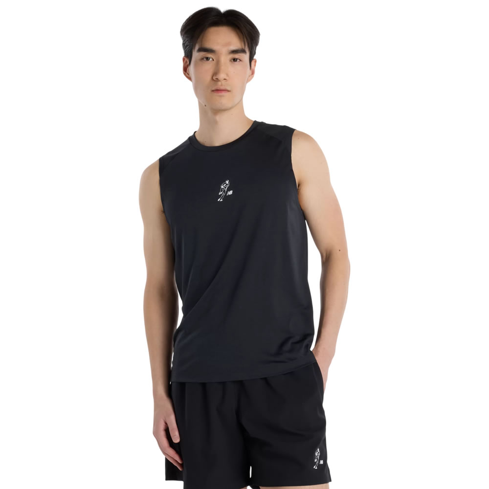 Rakuten - 【即日発送可】ニューバランス（New Balance） MT655W8 ノースリーブTシャツ 大谷翔平トレーニングコレクション ブラック Shohei Training SL T-Shirt 野球 2026SS