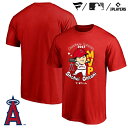 ファナティクス（Fanatics） エンゼルス 大谷翔平選手 2023 AL MVP受賞記念 イラストTシャツ レッド SHOHEI OHTANI MLB LOS ANGELES ANGELS MVP Tee ML01-23FW-0006