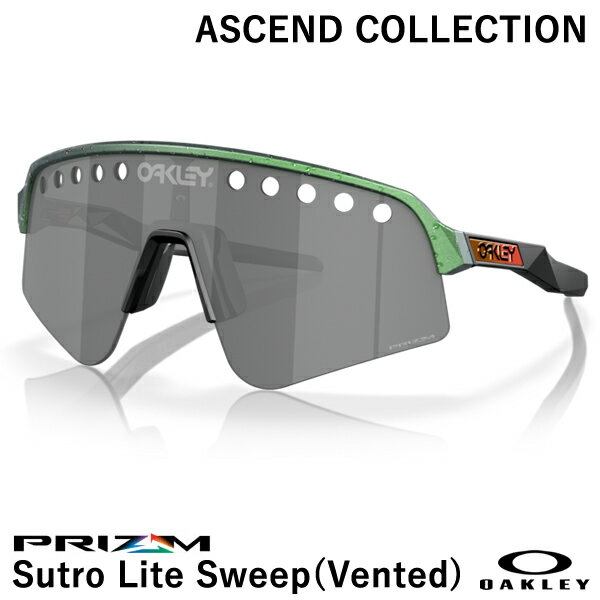 OAKLEY（オークリー） OO9465-1439 Sutro Lite Sweep (Vented) スートロライトスィープ アセンドコレクション Prizm Black ワイド - ハイブリッジフィット Ascend Collection サングラス 2541