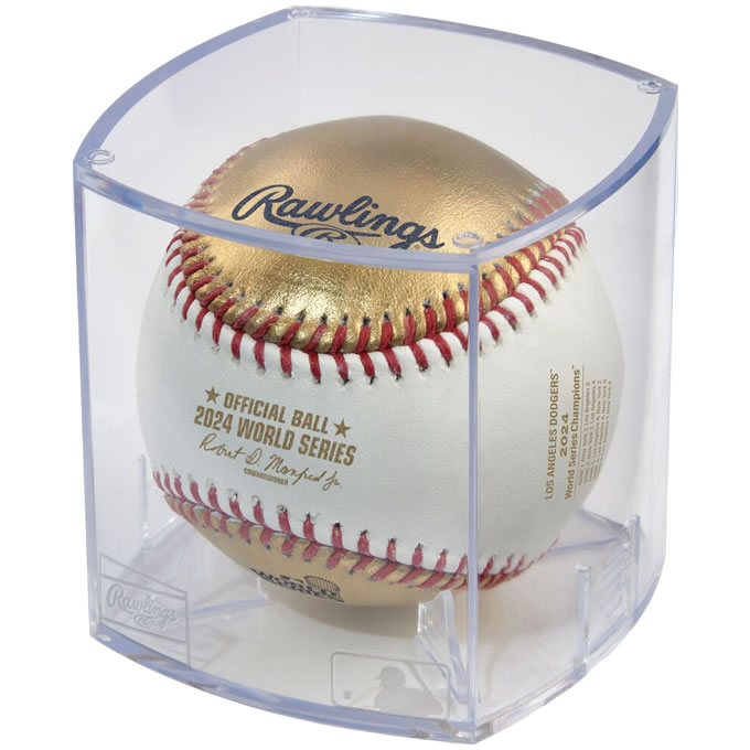 ≪予約販売≫ローリングス（Rawlings） MLB 2024 World Series Champions Baseball Los Angeles Dodgers 2024年ワールドシリーズ 優勝記念球 ロサンゼルス・ドジャース ケース入り WSBB24CHMP 2024年12月中旬より順次発送予定のサムネイル