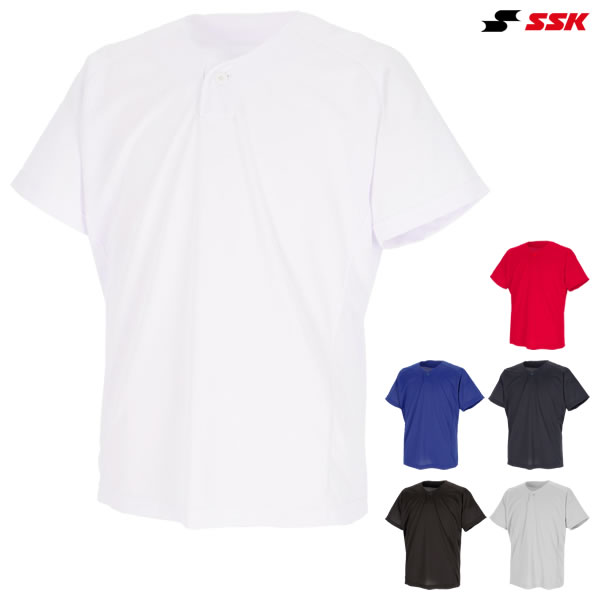 Rakuten - エスエスケイ（SSK） BT2610 1ボタンベースボールTシャツ 野球 2026SS