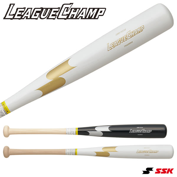 乐天商城 - エスエスケイ（SSK） SBB7038 木製トレーニングバット リーグチャンプ TRAINING ティー・トス専用 両手実打不可 LEAGUECHAMP 野球 2026SS