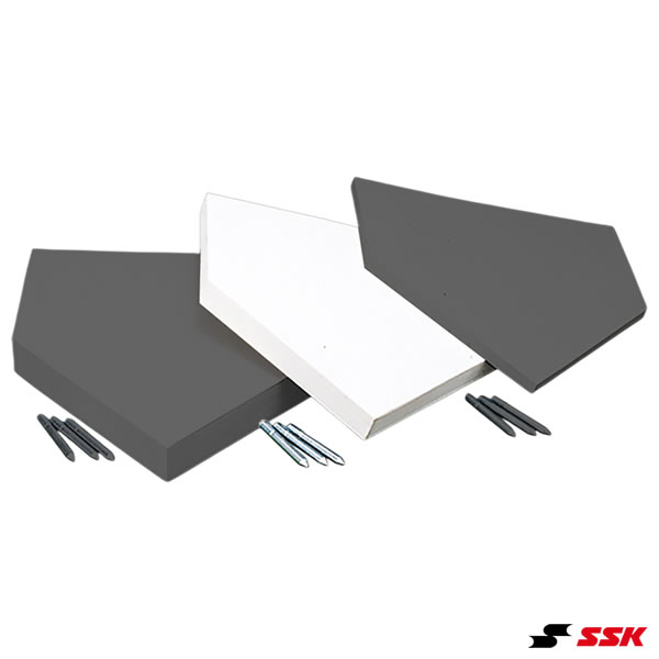 エスエスケイ（SSK） YH40 ゴムホームベース 厚さ40mm 埋込み式 公式規格品 野球 2025SS