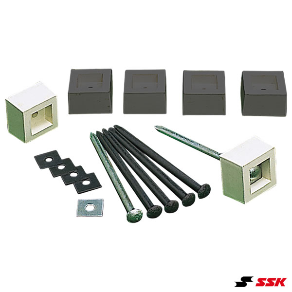 エスエスケイ(SSK) YM40KNR ハイスピリットベース用ベース釘セット 2個入り 野球 2025SS