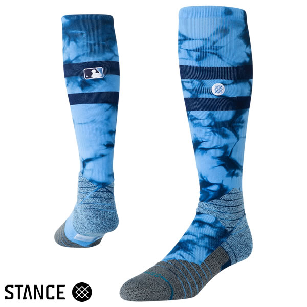 【即日発送可】STANCE（スタンス） A759A26DAD 野球専用ソックス DADS 2026 ブルー Unisex MLB Father's Day Stance Over the Calf Socks 父の日 MLB公認 高機能ソックス チームソックス ベースボールソックス 野球