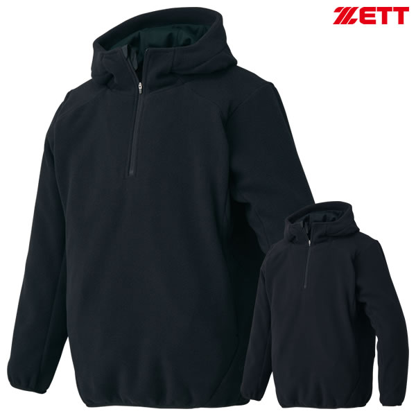 Rakuten - ゼット（ZETT） BOF170 ハーフジップフーディー フリースジャケット 野球 2026SS