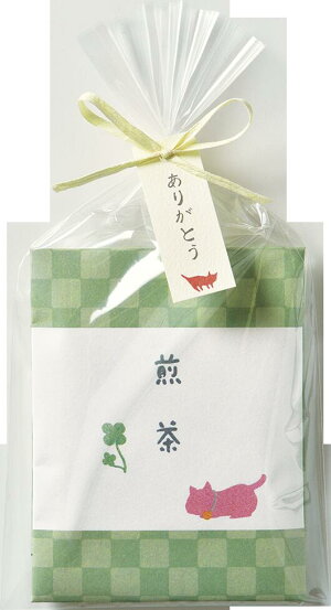 送料無料メール便ねこのお茶ギフトセットプチギフト煎茶ほうじ茶玄米茶緑茶ネコねこ猫猫グッズプレゼント雑貨可愛いかわいい