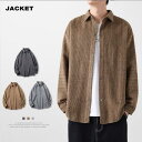 ジャケット メンズ コーチジャケット 大きいサイズ スナップボタン 40代 50代 カジュアル 薄手 アウター シャツジャケット 父の日