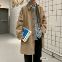 トレンチコート メンズ ロングコート カジュアル アウター 秋 春 コート 大きいサイズ