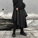 スカーチョ ガウチョパンツ レディース 秋服 春秋 ボトムズ スカート風パンツ ウエストゴム パンツ ワイドパンツ フレアパンツ 黒パンツ スカーツ