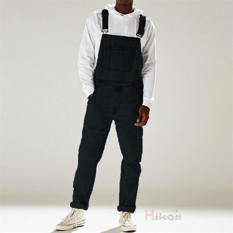 オーバーオール メンズ デニム サロペット つなぎ 作業着 作業服 オールインワン オールシーズン 大きいサイズ ジーンズパンツ