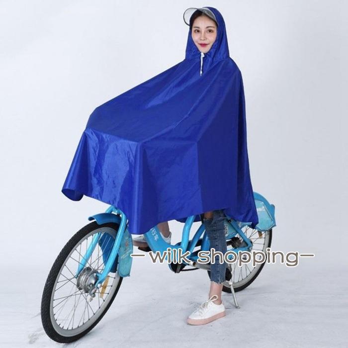自転車用レインポンチョ レインコート 自転車 レディース かわいい バイク フード 雨具 防水 通勤 通学 風めくれ防止 レインウェア ポッキリ