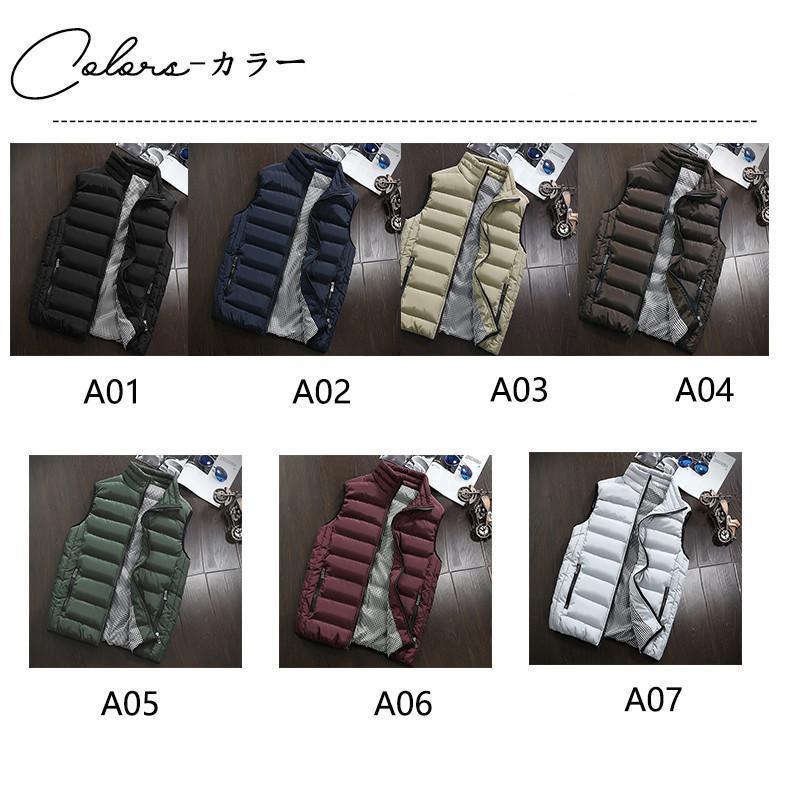 ベスト メンズ 中綿ベスト ダウンベスト ジャケット ダウンコート ダウンジャケット アウター 秋冬 軽量 防寒 大きいサイズ アウター 通勤 登山