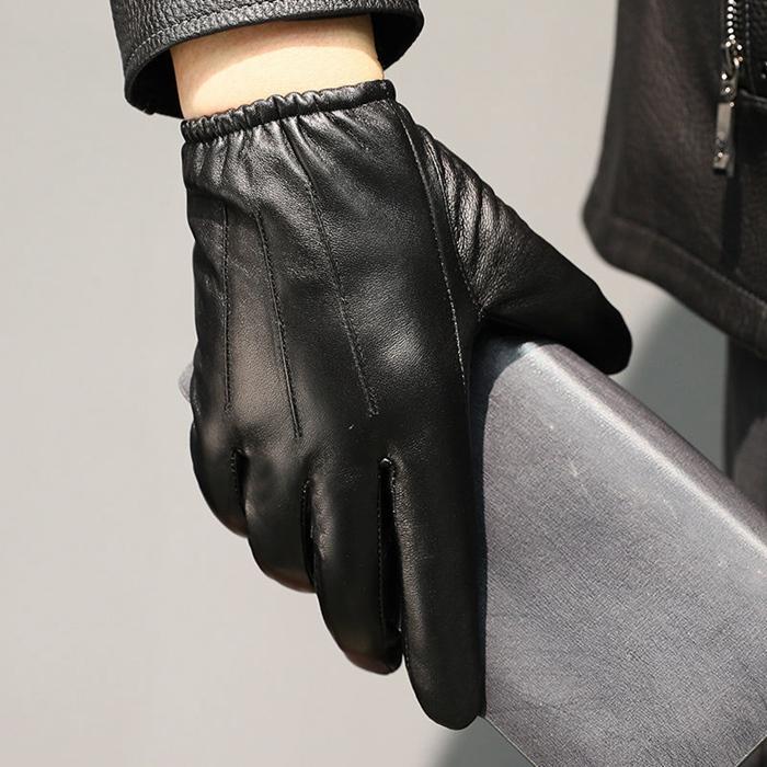 【スーパーSALE/激安】 革手袋 メンズ グローブ 手袋 裏起毛 カシミヤ100% 防寒 スマホ対応 本革 羊革 裏起毛 防風 撥水 紳士 バイク 暖かい 防寒手袋 プレゼント ギフト スーパーセール