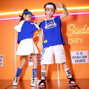 ダンス衣装 ヒップホップ 男の子 女の子 韓国 HIPHOP セット キッズダンス衣装 子供服 応援団 男女兼用 jazz 体操服 練習着 チアガール 団体服 原宿系 Tシャツ