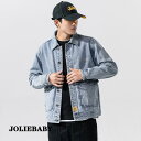 【スーパーSALE/激安】 デニムジャケット メンズ ファッション カジュアルジャケット ジージャン ボタンダウン Gジャン お兄系 バイク 大きいサイズ 春物 秋 スーパーセール