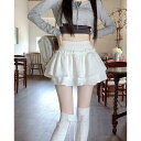 キュロット スカート ミニ丈 スカーチョ ティアードスカート ミニスカート 可愛い ウエストゴム バレエ風 夏服 aラインスカート フレアスカート 無地 夏スカート