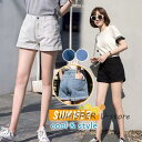 デニム ショートパンツ レディース 夏 短パン ロールアップ ジーパン ショーパン 高校生 体型カバー 部屋着 川遊び キャンプ