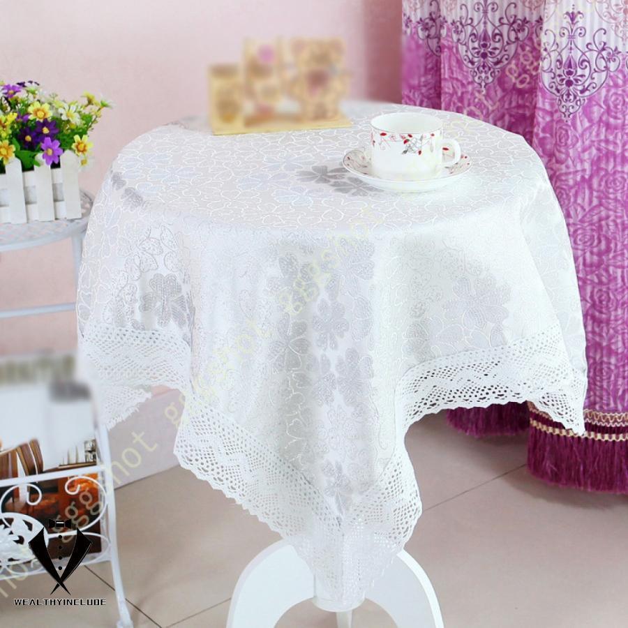 テーブルクロス 刺繍 テーブルカバー レース おしゃれ チェック柄 テーブルマット ホーム装飾 撥水加工 北欧 お手入れ簡単 滑り止め 汚れ防止