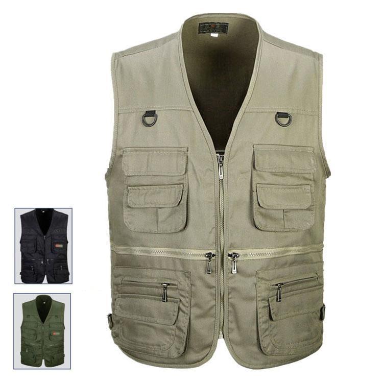 【スーパーSALE/激安】 アウトドアベスト メンズ 多機能ベスト 作業服 お釣り 撮影 登山旅行 登山 大人気 春 夏 カジュアル カメラマン マウンテンベスト スーパーセール