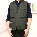 アウトドアベスト メンズ 多機能ベスト 作業服 お釣り 撮影 登山旅行 登山 大人気 春 夏 カジュアル カメラマン マウンテンベスト