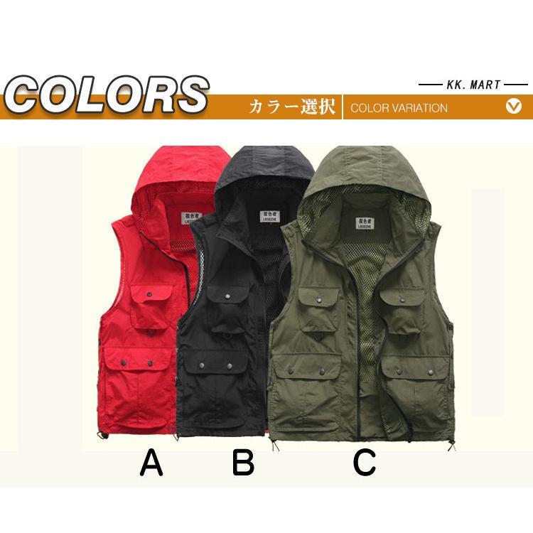 フィッシングベスト メンズベスト お釣り メッシュ アウトドア トップス 多機能ベスト お釣りベスト アウトドア 登山 渓流　大人気 新作