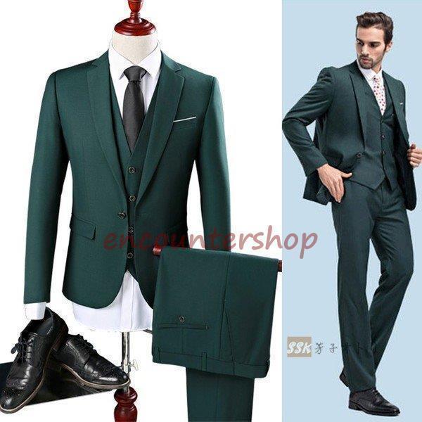 3ピーススーツ ビジネススーツ スリーピーススーツ 1つボタン スリムスーツ 通勤 入学式 成人式 結婚式 発表会 秋冬物 卒業式