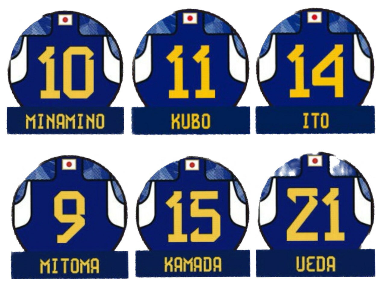 アディダス サッカー日本代表2022 ホーム レプリカ KIDS 番号マーキング付【IH246-HF6299】安売り サッカー 用品 セール