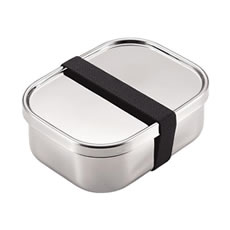 工房アイザワ 弁当箱 角型フードボックス 中 70266 ステンレス 保存容器 弁当 お弁当 仕切り付き ベルト付き 角長 日本製 人気 軽量シンプル 大容量 男性 女性 女子 男子 子供 大人 家族 錆びない 丈夫 プレゼント ギフト 父の日 aizawa アイザワ おまけ付