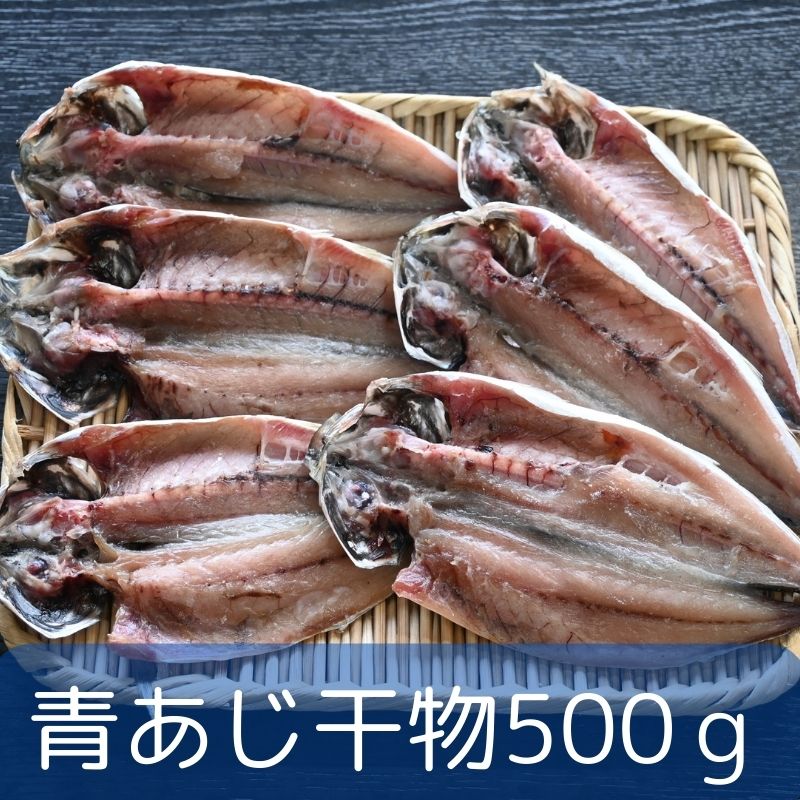 青 あじ干物500g袋詰めまとめ買い （訳ありアジひもの産地