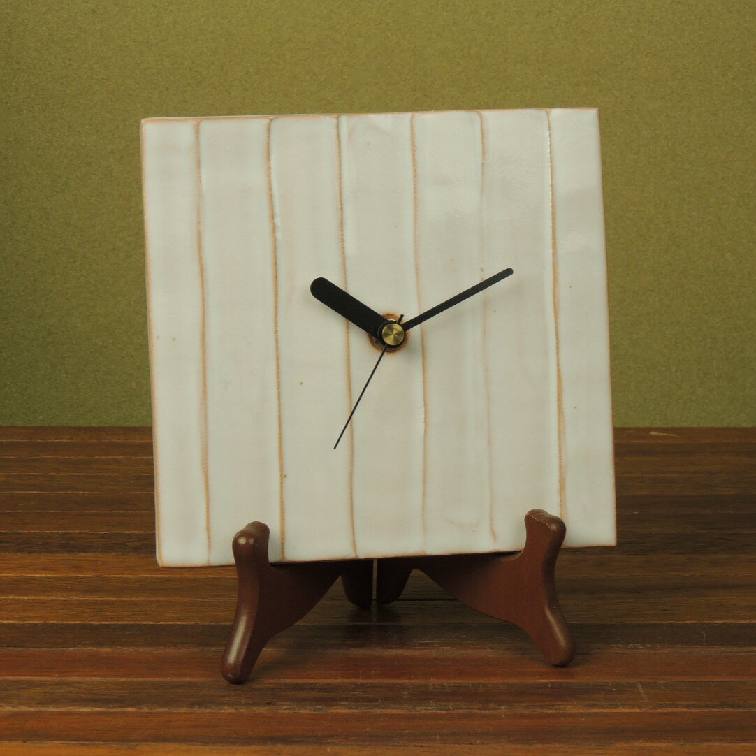 萩焼 壁掛け時計 ギフト 引き出物 [3]